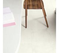Quick-Step Aquanto Kent White Stone Tile Effect Embossed Flooring, 1.9M²