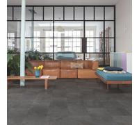 Quick-Step Lima Coal Slate Effect Textured Vinyl Tile, 1.85M²