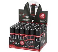 Quick Stick Glue Stick Pack of 30 x 9g Multipack Strong Hold Original Quality Adhesive Safe Small Glue Sticks for School & Children, Crafting Glue, Scrapbooking, Office, School Supplies and Much More
