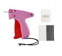 Quick Stitch Gun for Clothes - Mini & Micro Stitch Gun | Handheld Stitching Machine for Clothing Repair | Portable Fabric Stitcher for Instant Repairs (Lightweight & Easy to Use) (Rose red)
