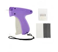 Quick Stitch Gun for Clothes - Mini & Micro Stitch Gun | Handheld Stitching Machine for Clothing Repair | Portable Fabric Stitcher for Instant Repairs (Lightweight & Easy to Use) (Purple)