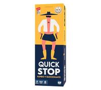 Quick Stop: Dynamic Board Game for Family and Friends - Toy Grand Prix 2024-Creativity and Speed - Entertainment Version of Stop Game
