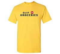 Quick Stop Groceries - Classic Movies Comedy Cult Store T Shirt, Daisy, L