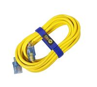 Quick-Straps by Wrap-It Storage - 18" (8-Pack) Blue - Hook and Loop Hose and Cable Organizers