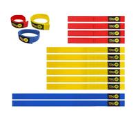 Quick-Straps by Wrap-It Storage - Assorted 12-Pack Multicolor - Hook and Loop Hose and Cable Organizers
