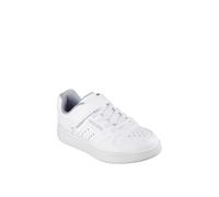 Skechers Boy's Quick Street Sneaker, White, 13 UK Child