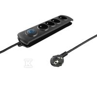 Quick Switch Surge Protector 4 Outlets 2.5m 50105