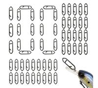 Quick Swivels - Fishing Line Swivels, Portable Quick Change Swivels | Quick Reusable Swivels, Small Quick and Multifunctional Swivels for River, Lake and River