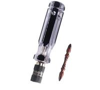 Quick to Change Double Head Screwdriver Bit 6.35mm Hexagonal Holder Handle Selves Locking Design Handle