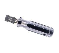 Quick to Change Double Head Screwdriver Bit 6.35mm Hexagonal Holder Handle Selves Locking Design Handle