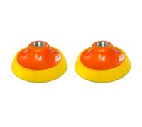 Quick to Change Flocking Sandpaper Disc Backing Hook and Looping Sanding Pad for Electric Angles Grinders Stone Polishing Professional Electric Loop on Quick-Change Grinders Backing Sandpaper and Hook