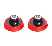 Quick to Change Flocking Sandpaper Disc Backing Hook and Looping Sanding Pad for Electric Angles Grinders Stone Polishing Polishing Disc for Grinder