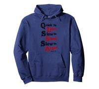 Quick to listen, Slow to speak, Slow to Anger James 1:19 Pullover Hoodie