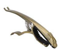 Quick Tone Change Guitar Capos, Zinc Alloy Frog Shaped with Silicone Pad for Guitar Ukulele Mandolin