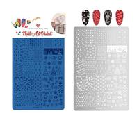 Quick Unguis Seal Format Christmas Ice Toll Designs Permanent Metal Plate for Cyclical Art Creation Winter Holiday Plan Format