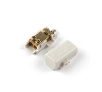 Quick Wire Connector T-Type High Power Terminal Block 60A/400V 1-6mm2 Cable Splitter 100A/1000V 2.5-16mm2 Junction Box IDGTTLDF(ZK-T1,5PCS)