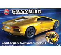 QUICKBUILD Lamborghini Aventador LP700-4 - Yellow Airfix J6026