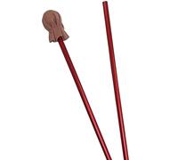 Quickdraw Artist Mahl Stick 2 Piece Arm Rest for Oil Acrylic Painting Signwriting Painters Professional Tool Red