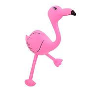 Quickdraw Inflatable Flamingo Large Pink 64cm Blow up Safari Jungle Party Decorations Pool Toy Novelty Prop Flamingos Accessory