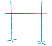 Quickdraw Limbo Game Set - Adjustable Plastic Limbo Bar Pole Party Game for Adults & Kids Age 3 Years+ - Outdoor Garden Games for Parties Weddings & Events - with Carry Bag