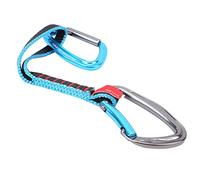 Quickdraw Sling, 38CM Safety Lock Extenders Straight Bent Carabiner Rock Climbing Quickdraw Sling