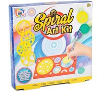 Quickdraw Spiral Art Kit for Kids with Pens & Stencil Wheels - Create Amazing Patterns & Drawings - Creative Geometric Design Arts & Crafts Activity Set for Children Age 5+