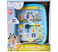 Quickdraw Supplies Bluey My First Tablet - Electronic Playset Kids Toy Tablet - Interactive Sound Learning Role Play Set For Children - 9 Buttons 2 Slidey Features - Batteries Included