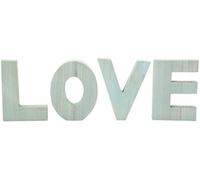 Quickdraw Wooden Love Letters Sign Duck Egg Love Stand Valentines Girlfriend Boyfriend Gift 4pc LOVE Ornament