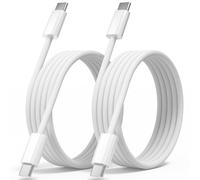 Quickeep USB C to USB C Cable 3FT 2 Pack, Nylon Braided 60W iPhone 17 16 15 Charger Cord, Type C Charger Fast Charging, USBC to USBC Cable for iPhone 17 16 15 Pro Plus Pro Max/iPad Pro/Air