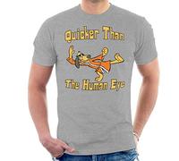 Quicker Than The Human Eye Hong Kong Phooey Men's T-Shirt Heather Grey