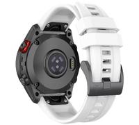 QuickFit 20mm Replacement Band for Garmin Fenix 8 43mm/Fenix 7S Pro/6S Pro/5S Plus, Silicone Bracelet Sport Watch Strap for Garmin Epix Pro 42mm/Approach S70/instinct 2S