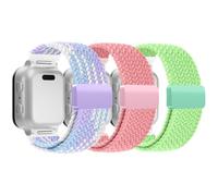 Quickfit-20mm Watch-Bands Compatible with Gizmo Watch 3 2 1/Gabb watch 3e 3 2 1/SyncUP Kids Watch/Cosmo JrTrack 5/4/3/2 SE/2/JrTrack, Soft Breathable Adjustable Replacement Bands for Boys Girls