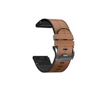 Quickfit 22mm Watch Strap,For Garmin Marq Adventurer 2 Athlete 2 Golfer Captain Aviator Gen 2 watch Band Bracelet Wristband (Color : Brown-02, Size : For MARQ Adventurer (2))