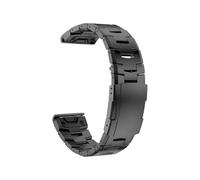QuickFit 26mm 22mm Titanium Watch Strap For Garmin Fenix E 8 7 7X Pro 6 6X 5 5X Plus/Epix Pro/MARQ/TACTIX Metal Band Bracelet(Dark Gray 2,Quick Fit 26mm)