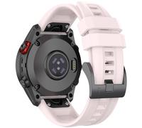 QuickFit 26mm Replacement Band for Garmin Fenix 8 51mm/Fenix 7X Pro/6X Pro/5X Plus/3 HR, Silicone Bracelet Sport Watch Strap for Garmin Enduro 3/2/instinct 2X/Epix 2 Pro