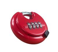Quickfit Container Accessories 4-Dial Combination Disc Padlock For Outdoor Use