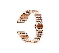 Quickfit Watch Metal Strap Fit For Garmin 20 26 22mm Fenix 7S 7x 7 6S 6X 6 Pro 5X 5 5S 935 945 Enduro Gen2 Stainless Steel Smartband (Color : Rose gold, Size : 20mm)