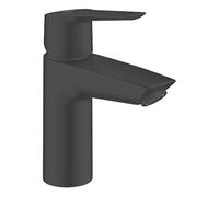 QUICKFIX Start 235502432 Mono Mixer Basin TAP MATT Black, Single Lever, Suitable for High Pressure Systems, 1 in Pack
