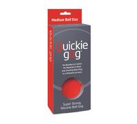 Adult Games Quickie Ball Gag-CCQGBALMR Red One Size