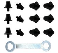 Quickly Change Aluminum Cleat Replacement for Soccer Shoes Nonslip Grip Compatibility with Multiple Brands Durability Aluminum Cleat Studs