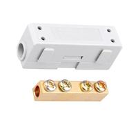 Quickly Connects in a Out Terminals Connector with Double Screw Modulars Assembly for Fast Installations Flame Resistant