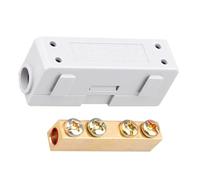 Quickly Connects in a Out Terminals Connector with Double Screw Modulars Assembly for Fast Installations Conductivity Cable Terminals