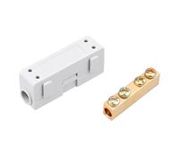 Quickly Connects in a Out Terminals Connector with Double Screw Modulars Assembly for Fast Installations Conductivity Cable Terminals