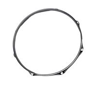 Quickly Install 1.2mm Thick Silver Drum Rimmed Enhances Sound Clear Iron Percussion Hardware For Musicians And Beginners Drum Hoop For Live Performances