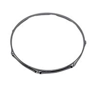 Quickly Install 1.2mm Thick Silver Drum Rimmed Enhances Sound Clear Iron Percussion Hardware for Musicians and Beginners Drum Hoop for Live