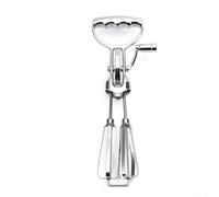 Quickly Prepare Batter or Creams with the Conveniently Designed Hand Crank Dual Head Mixer Tool