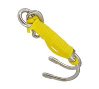 Quickly Release Double Ended Diving Hook Stainless Steel Drift For Reliability Saltwater Environment Performances Light Weight Stainless Steel
