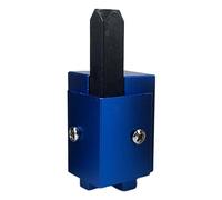 Quickly Square up Rounded Corners for Carpenter Mortising Door Lock Recesses Blue