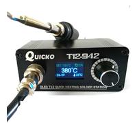 QUICKO T12-942 OLED MINI Soldering Station Digital Electronic Welding Iron DC Version Portable Without Power Supply(QUICKO T12-942 Kit V)