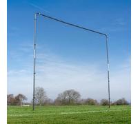 QuickPlay 12x12 Football Barrier Net - Ball Stop Backstop, Socketed